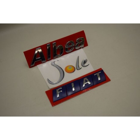 Bagaj Kapağı Albea Sole ve Fiat Yazısı